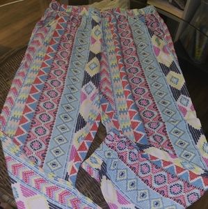 Tribal dress joggers